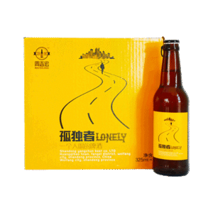 Private label bottled lager beer factory product example