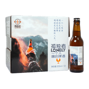 Custom canned IPA craft beer factory product example