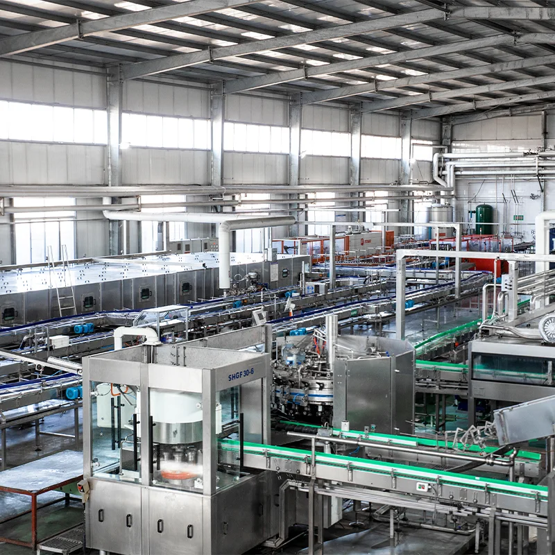 Beer production line at Young Chum Beer factory