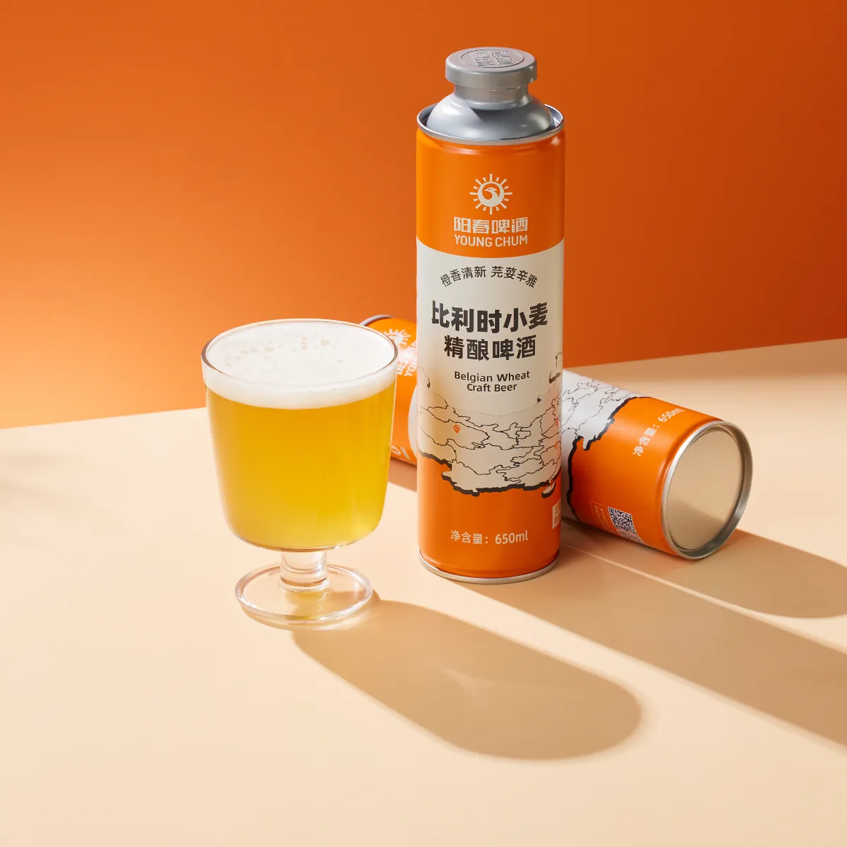 Young Chum Belgian Wheat Craft Beer product photo 2