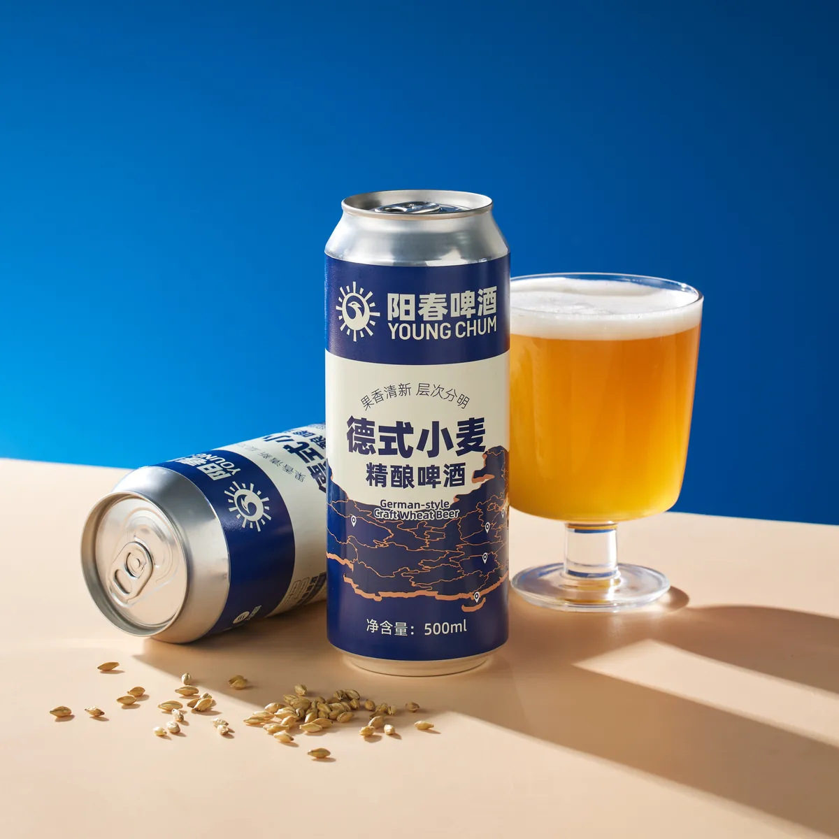 Young Chum German Wheat Craft Beer 500ml product photo 3