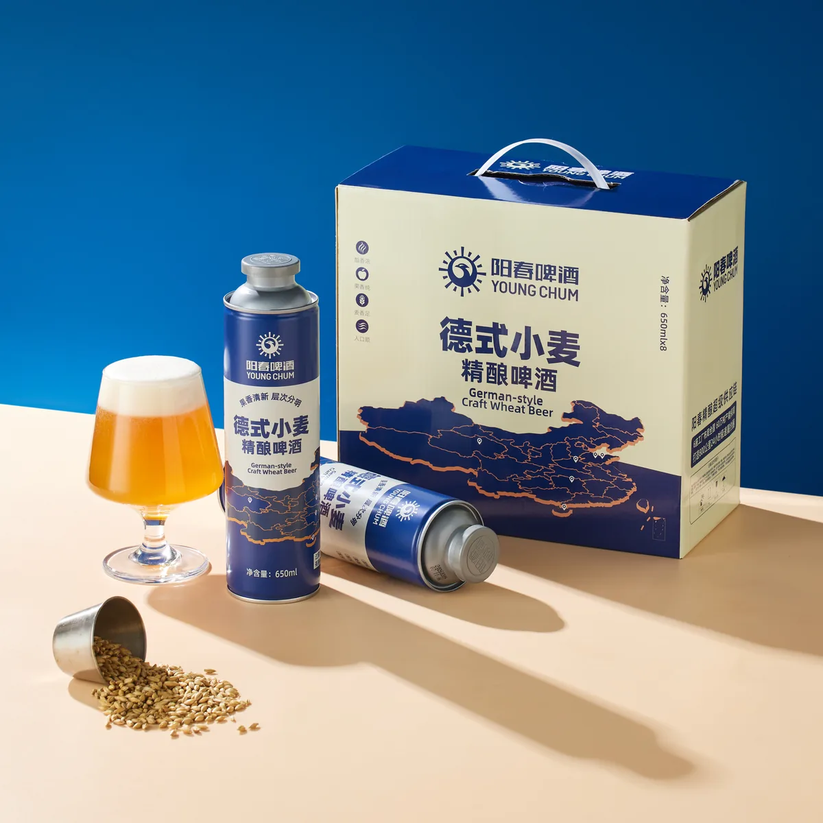 Young Chum German Wheat Craft Beer 650ml product photo 2