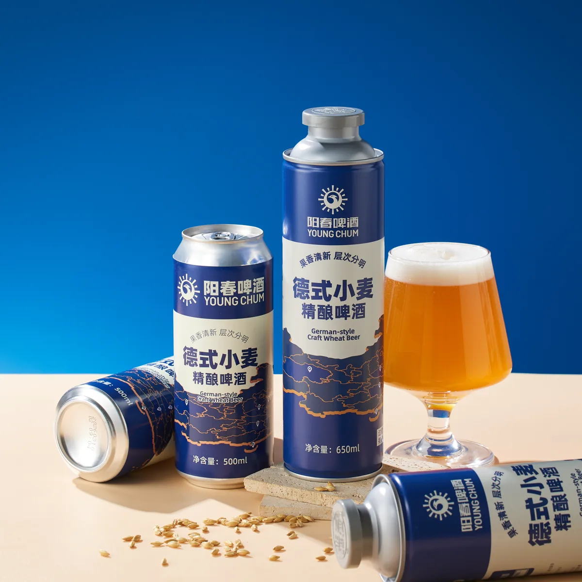Young Chum German Wheat Craft Beer 650ml product photo 5