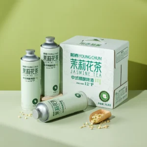 Young Chum Jasmine Tea Craft Beer product packaging