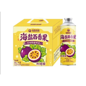 Young Chum Sea Salt Passion Fruit Beer product packaging