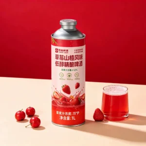 Young Chum Strawberry Hawthorn Fruit Beer product packaging