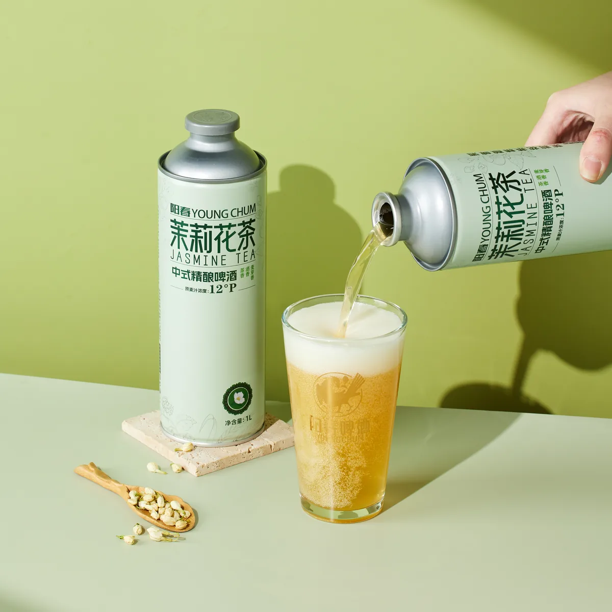 Young Chum Whole Wheat Pilsner Craft Beer product photo 6